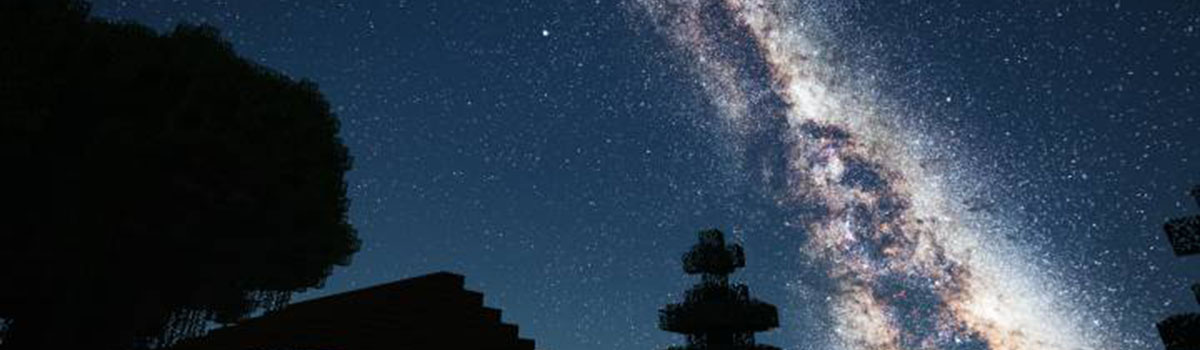 milkyway galaxy night sky resource pack 2 - Milkyway Galaxy Night Sky 1.16.5 Resource Pack 1.15.2/1.14.4/1.13.2 (512x)