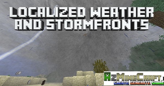 Localized Weather Stormfronts Mod minecraft Minecraft Mods, Resource Packs, Maps