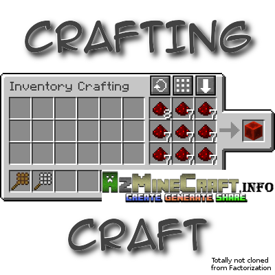 CraftingCraft Mod Minecraft Mods, Resource Packs, Maps