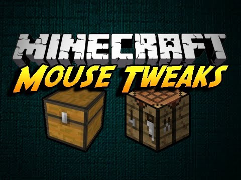 Mouse Tweaks Mod Minecraft Mods, Resource Packs, Maps