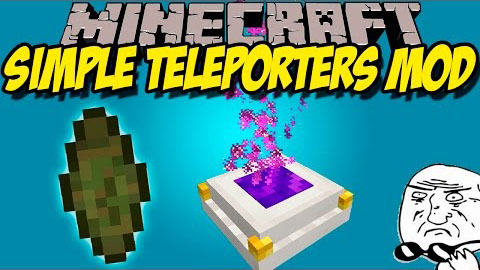 Simple Teleporters Mod Minecraft Mods, Resource Packs, Maps