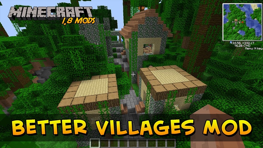 better villages mod img Minecraft Mods, Resource Packs, Maps